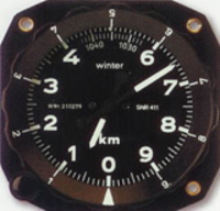 Factory Refurbished - Winter METRIC Altimeter 80mm inc. Form 1